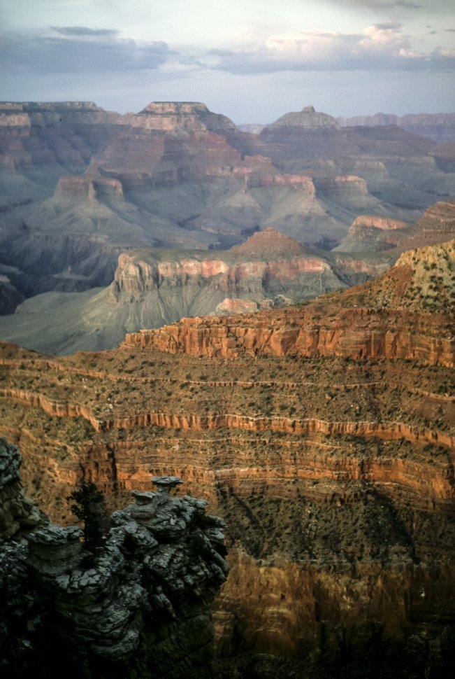 Free image of View of the Grand Canyon, circa 1969, Arizona, USA